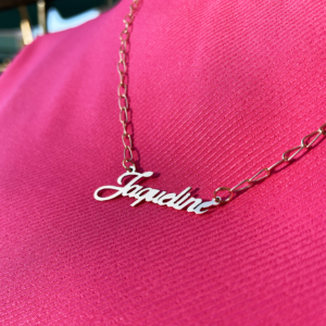 Gargantilha com Nome Personalizado